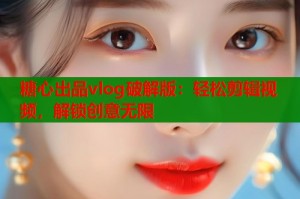 糖心出品vlog破解版：轻松剪辑视频，解锁创意无限