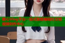 糖心Vlog平台一站式智能编辑社交短视频创作中心