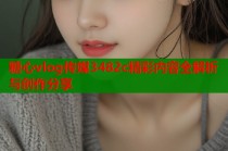糖心vlog传媒3482c精彩内容全解析与创作分享