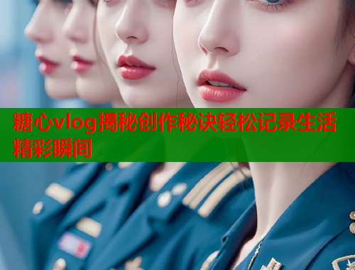 糖心vlog揭秘创作秘诀轻松记录生活精彩瞬间  第1张