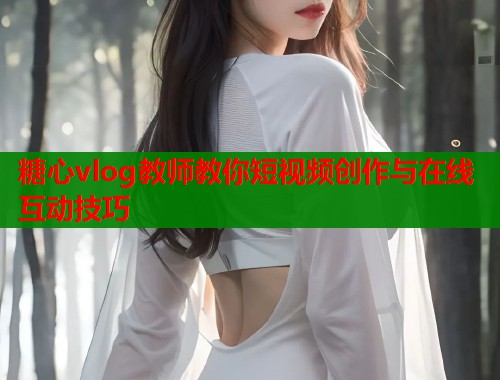 糖心vlog教师教你短视频创作与在线互动技巧  第1张