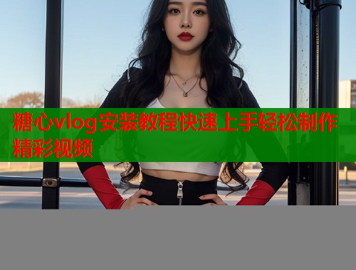 糖心vlog安装教程快速上手轻松制作精彩视频  第1张