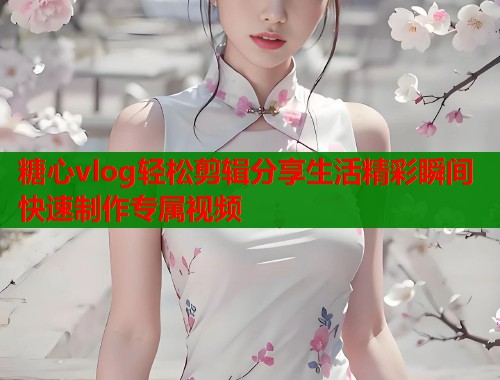 糖心vlog轻松剪辑分享生活精彩瞬间快速制作专属视频  第1张