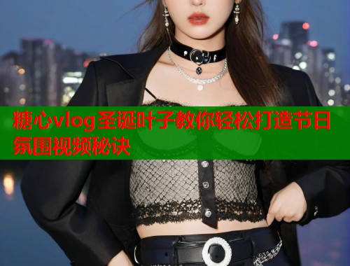 糖心vlog圣诞叶子教你轻松打造节日氛围视频秘诀  第1张