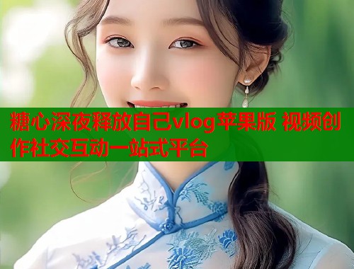 糖心深夜释放自己vlog苹果版 视频创作社交互动一站式平台  第1张