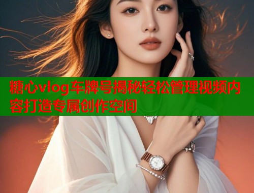 糖心vlog车牌号揭秘轻松管理视频内容打造专属创作空间  第1张
