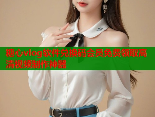 糖心vlog软件兑换码会员免费领取高清视频制作神器  第1张