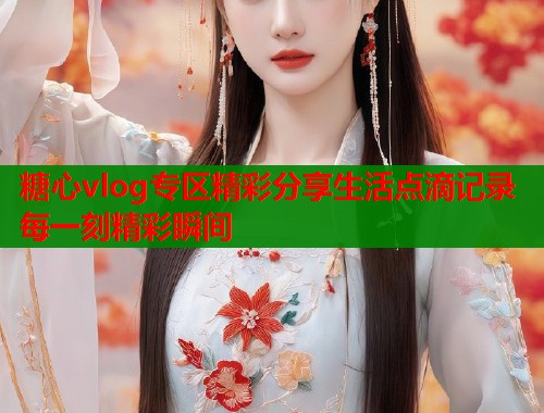 糖心vlog专区精彩分享生活点滴记录每一刻精彩瞬间  第1张