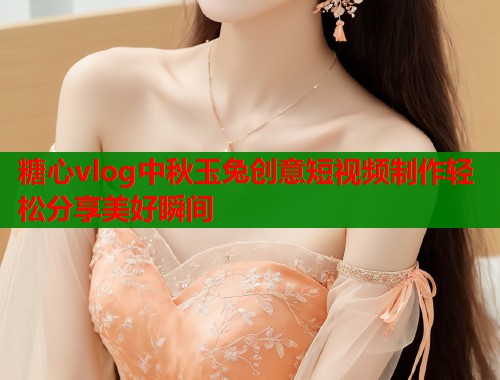 糖心vlog中秋玉兔创意短视频制作轻松分享美好瞬间  第1张