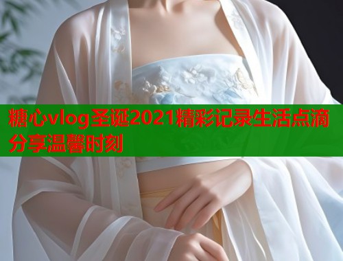 糖心vlog圣诞2021精彩记录生活点滴分享温馨时刻  第1张