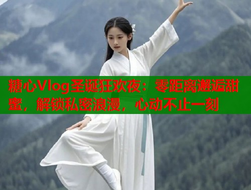 糖心Vlog圣诞狂欢夜：零距离邂逅甜蜜，解锁私密浪漫，心动不止一刻  第2张