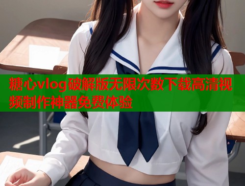 糖心vlog破解版无限次数下载高清视频制作神器免费体验  第1张