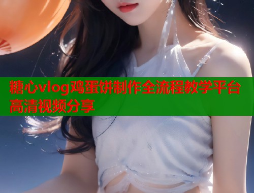 糖心vlog鸡蛋饼制作全流程教学平台高清视频分享  第1张
