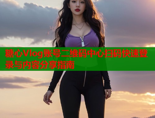 糖心Vlog账号二维码中心扫码快速登录与内容分享指南  第1张