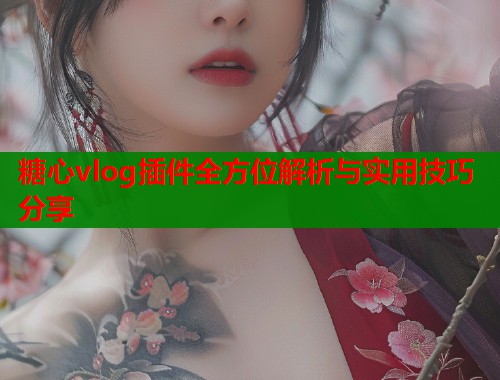 糖心vlog插件全方位解析与实用技巧分享  第1张