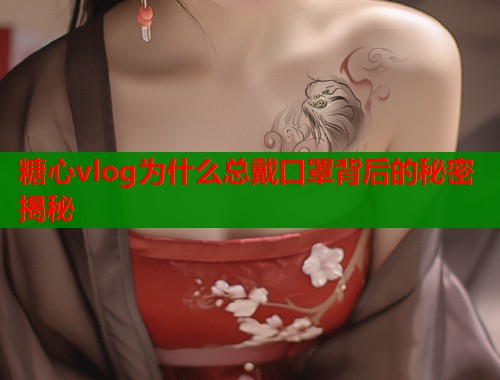糖心vlog为什么总戴口罩背后的秘密揭秘  第1张