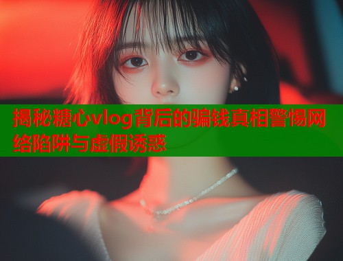 揭秘糖心vlog背后的骗钱真相警惕网络陷阱与虚假诱惑  第2张