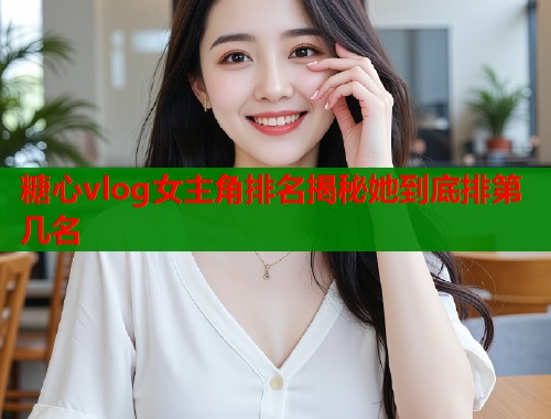 糖心vlog女主角排名揭秘她到底排第几名  第1张