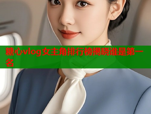 糖心vlog女主角排行榜揭晓谁是第一名  第1张